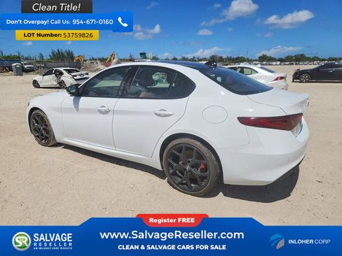 Used 2019 Alfa Romeo Giulia Ti w/ Nero Edizione RWD image 3