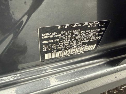 Certified 2021 Subaru Crosstrek 2.0i Premium w/ Moonroof Package image 34