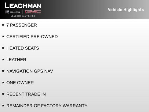 Certified 2025 GMC Acadia AT4 w/ LPO, Floor Liner Package image 8