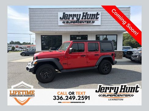 Used 2024 Jeep Wrangler Unlimited Sport AWD/4WD image 1