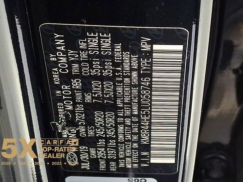 Used 2020 Hyundai Palisade SEL w/ Premium Package image 33