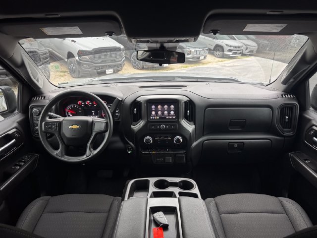 Used 2025 Chevrolet Silverado 1500 Custom w/ Turbomax Blackout Package AWD/4WD image 36