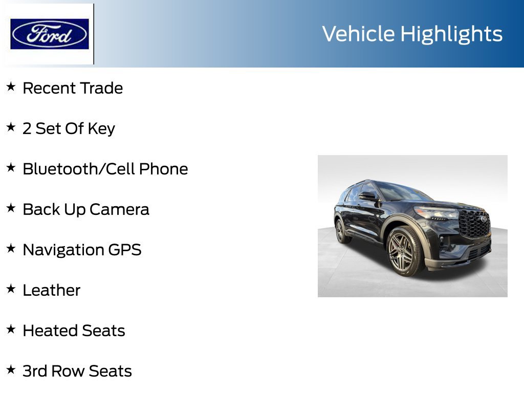Used 2025 Ford Explorer ST AWD/4WD image 7