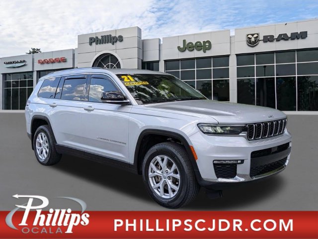 Used 2021 Jeep Grand Cherokee L Limited AWD/4WD image 1
