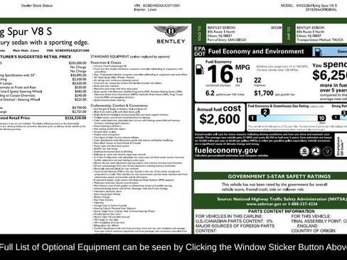 Used 2018 Bentley Flying Spur S V8 image 2