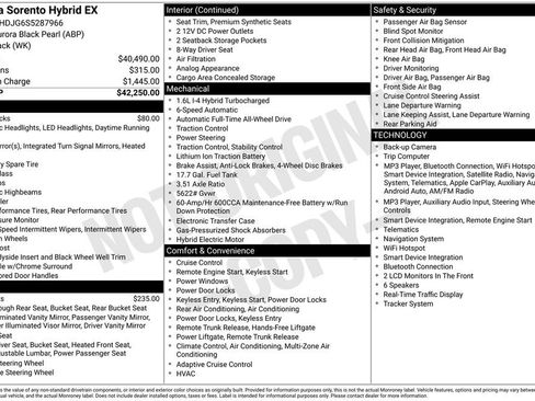 Certified 2025 Kia Sorento EX AWD/4WD image 3