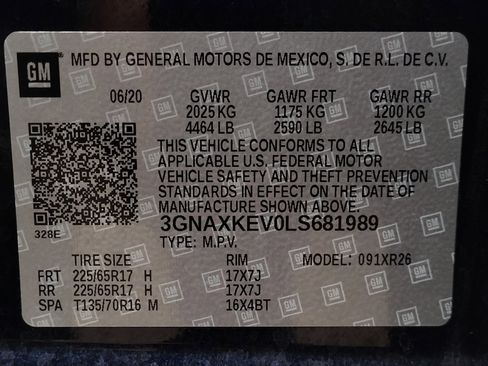 Used 2020 Chevrolet Equinox LT FWD image 33