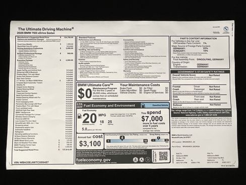 New 2026 BMW 760i xDrive w/ Executive Package image 35