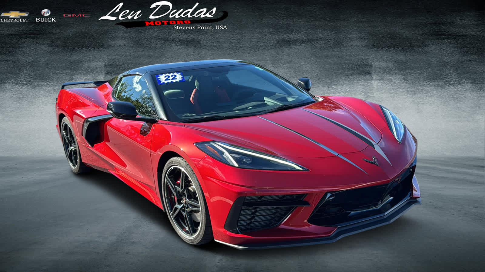 Certified 2022 Chevrolet Corvette Stingray Premium Conv w/ Z51 Performance Package RWD image 1