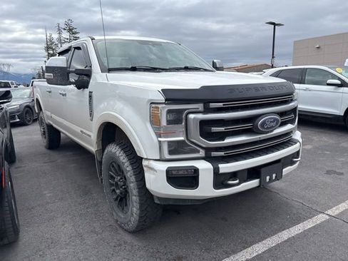 Used 2021 Ford F350 Platinum w/ Tremor Off-Road Package AWD/4WD image 9