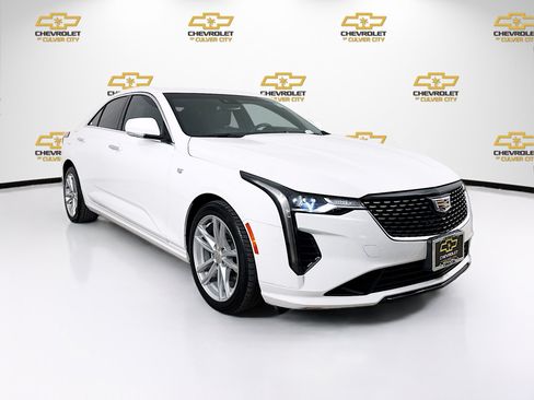 Used 2023 Cadillac CT4 Luxury w/ Cold Weather Package RWD image 1