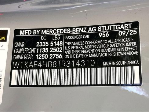 New 2026 Mercedes-Benz C 300 4MATIC Sedan image 11