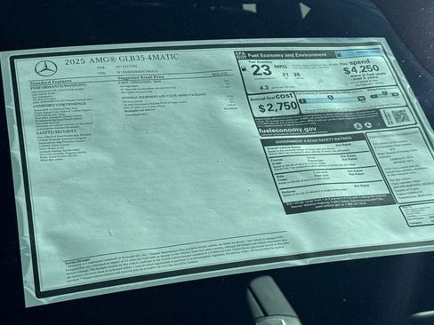 New 2025 Mercedes-Benz GLB 35 AMG AMG 35 image 28