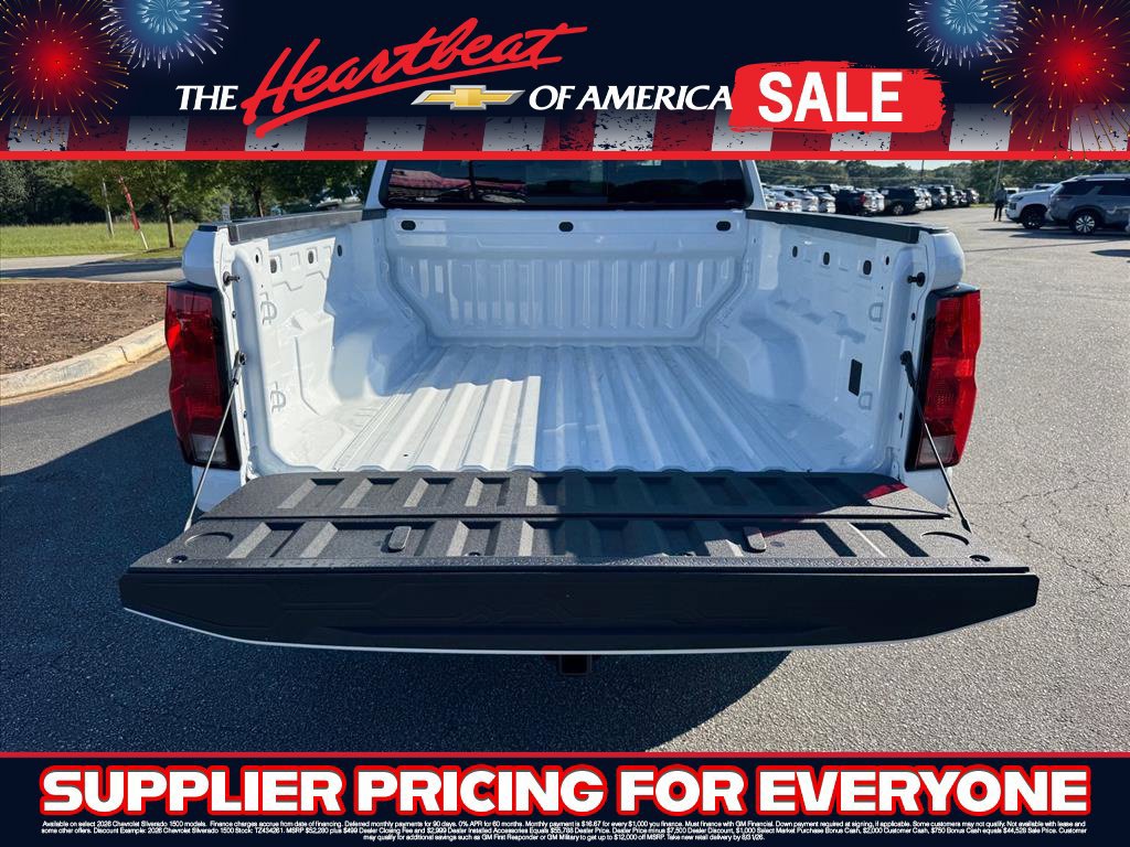 New 2026 Chevrolet Colorado W/T w/ WT Custom Package RWD image 7