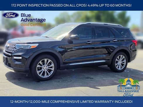 Used 2022 Ford Explorer Limited AWD/4WD image 1