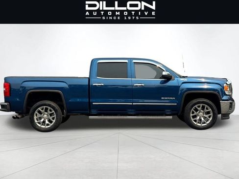 Used 2015 GMC Sierra 1500 SLT w/ SLT Crew Cab Value Package AWD/4WD image 3