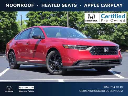 Certified 2025 Honda Accord SE image 1