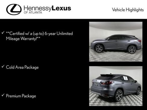 Certified 2022 Lexus RX 350 AWD w/ Premium Package image 12