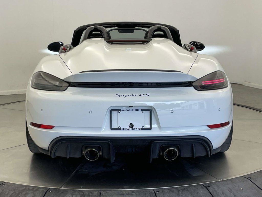 Used 2025 Porsche 718 Boxster Spyder RS RWD image 6