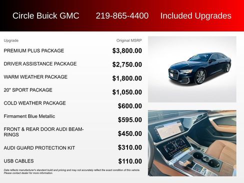 Used 2019 Audi A6 3.0T Premium Plus w/ Premium Plus Package image 3