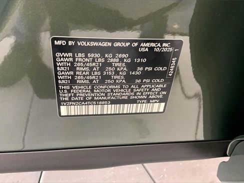 New 2026 Volkswagen Atlas SEL Premium R-Line image 14