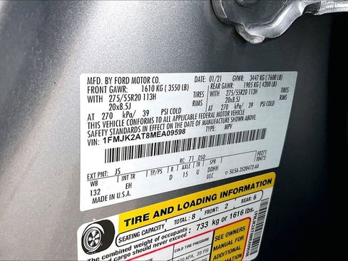 Used 2021 Ford Expedition Max Limited image 36