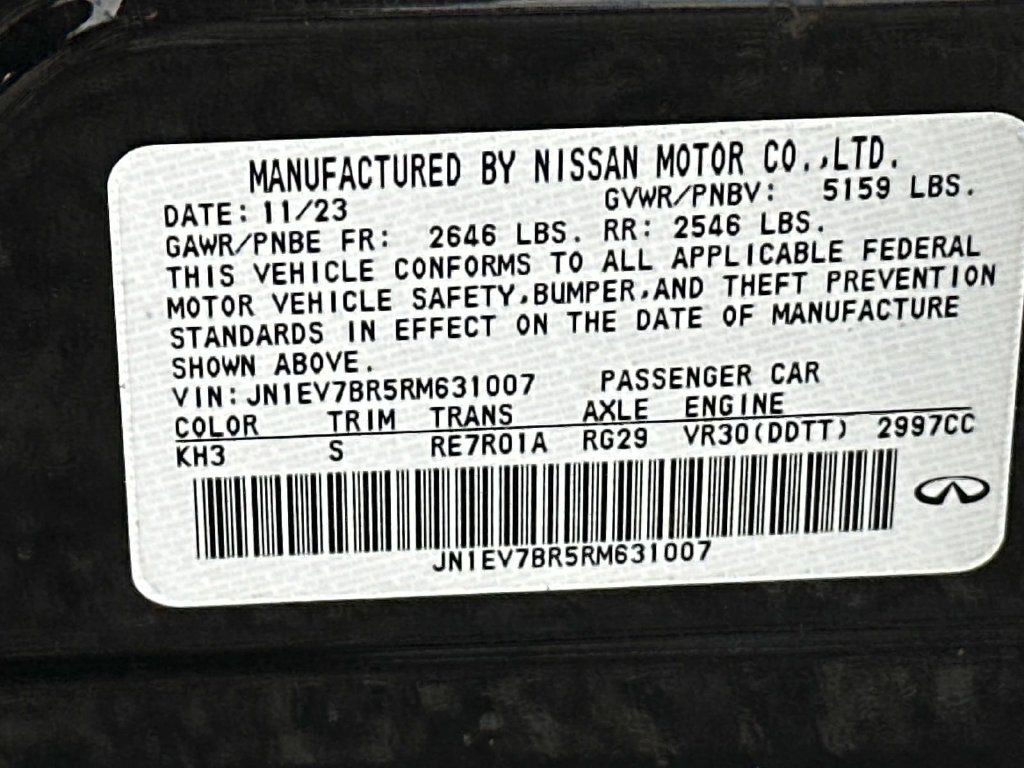 Used 2024 INFINITI Q50 Luxe w/ Cargo Package AWD/4WD image 30