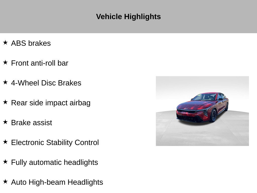 Certified 2025 Kia K4 GT-Line FWD image 37