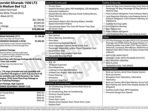 New 2026 Chevrolet Silverado 1500 LTZ w/ Z71 Off-Road Package AWD/4WD image 4