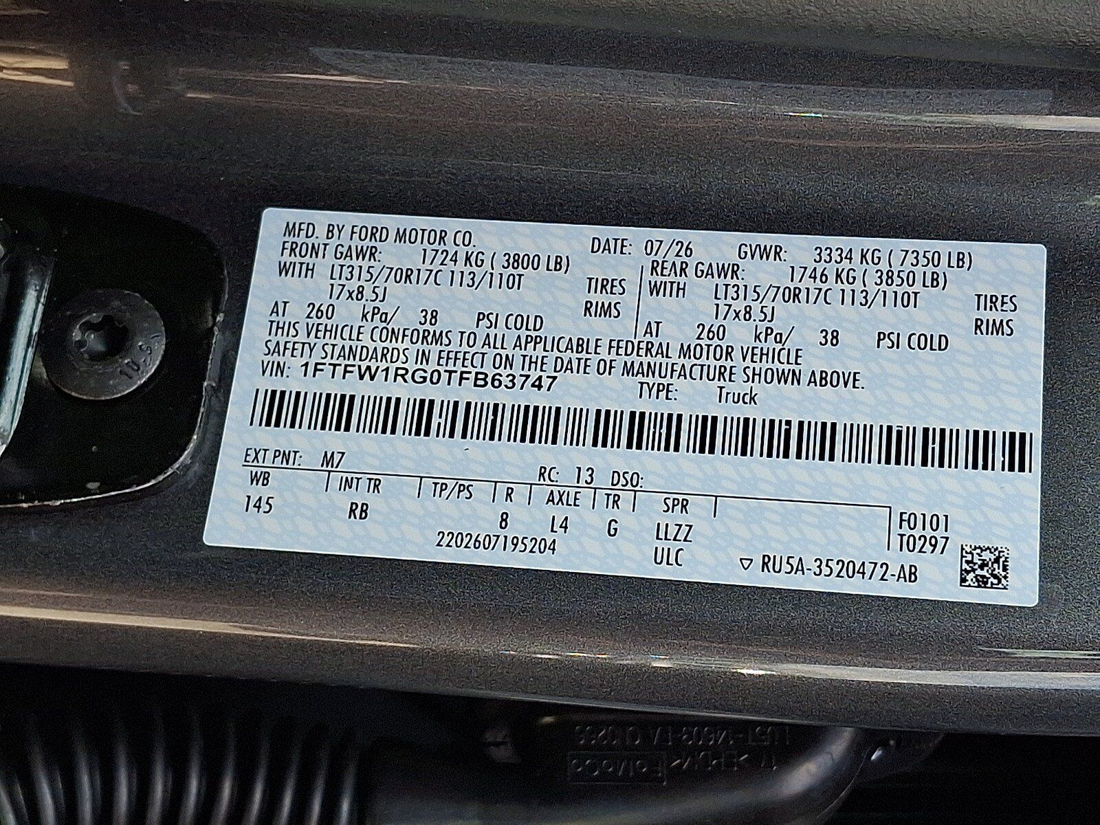 New 2026 Ford F150 Raptor AWD/4WD image 9