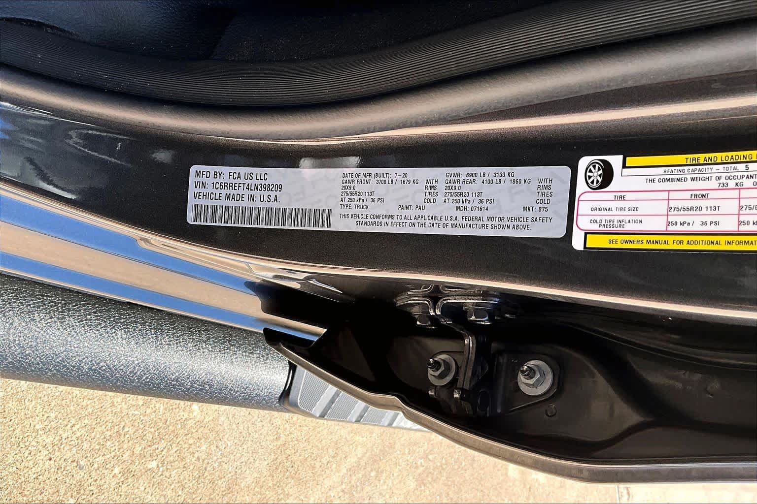 Used 2020 RAM 1500 Big Horn RWD image 16