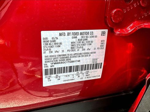New 2026 Ford Explorer ST w/ Sun And Sound Package AWD/4WD image 8
