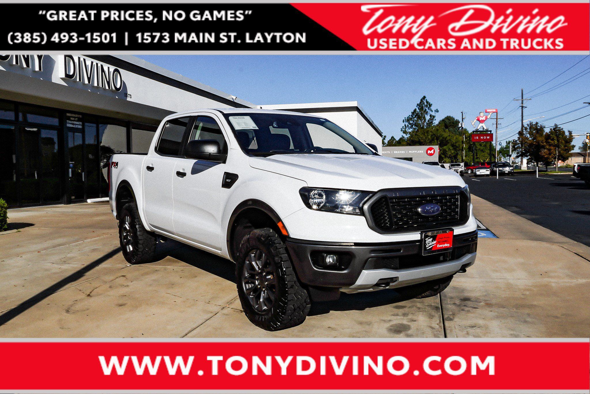 Used 2020 Ford Ranger XLT w/ Equipment Group 301A Mid AWD/4WD image 1