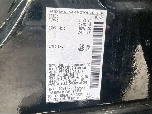 Used 2024 Nissan Altima 2.5 SR w/ SR Premium Package FWD image 33