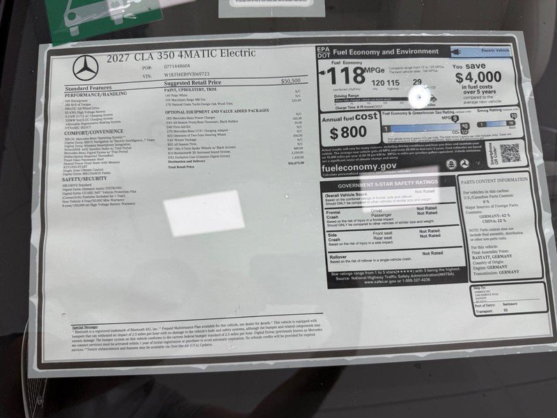 New 2027 Mercedes-Benz CLA 350 image 4