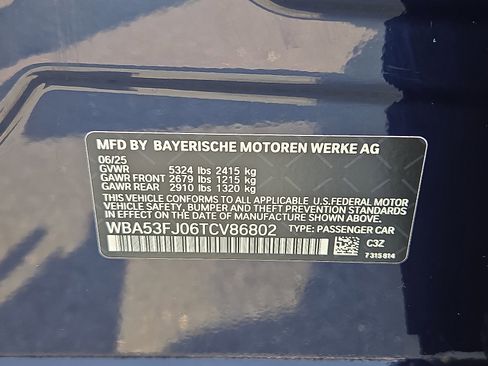 New 2026 BMW 530i xDrive w/ M Sport Package image 10