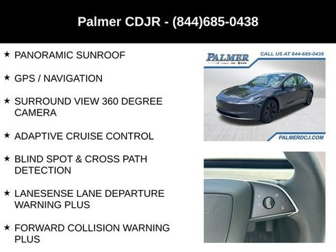 Used 2025 Tesla Model 3 Long Range RWD image 6