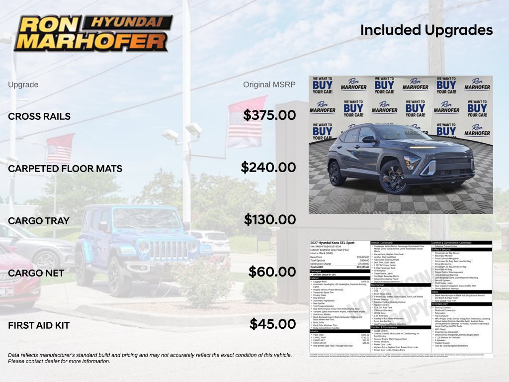 New 2027 Hyundai Kona SEL Sport FWD image 59