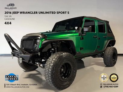 Used 2016 Jeep Wrangler Unlimited Sport w/ Quick Order Package 23S