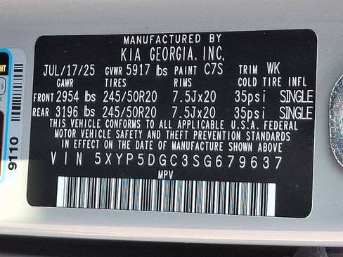 Used 2025 Kia Telluride SX X-Line AWD/4WD image 29