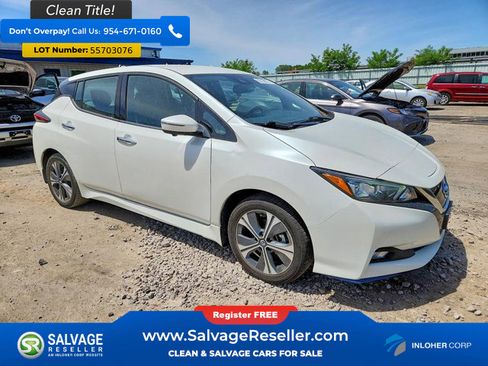 Used 2020 Nissan Leaf SL Plus FWD image 5