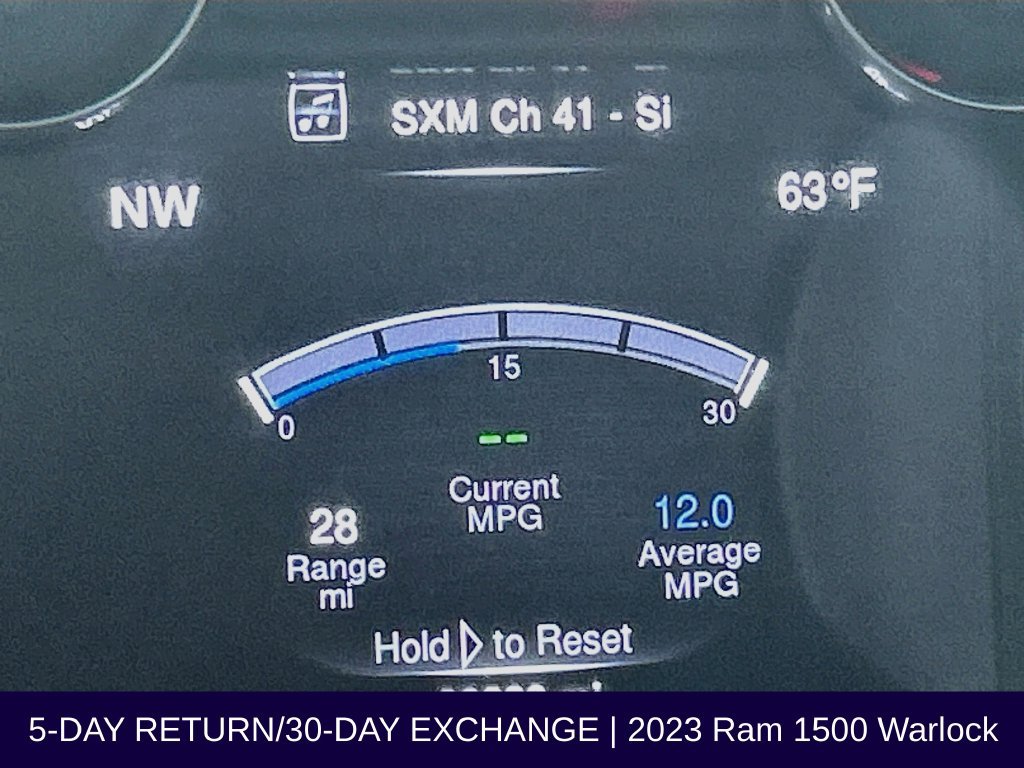 Used 2023 RAM 1500 Warlock w/ Electronics Group AWD/4WD image 16