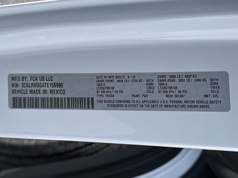 New 2026 RAM ProMaster 2500 w/ Advanced Safety Group image 36