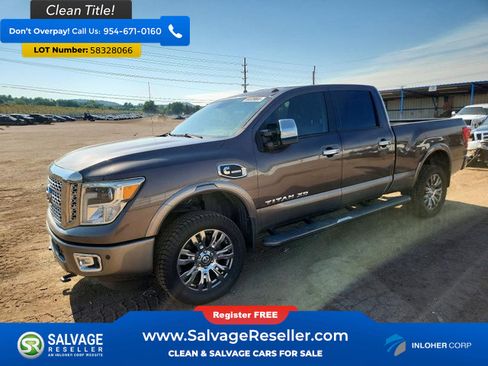 Used 2016 Nissan Titan Platinum Reserve AWD/4WD image 1