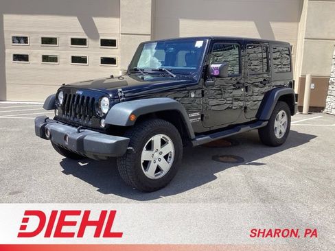 Used 2017 Jeep Wrangler Unlimited Sport w/ Quick Order Package 24S AWD/4WD image 3