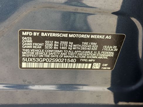 Certified 2025 BMW X3 xDrive30i w/ Premium Package AWD/4WD image 23