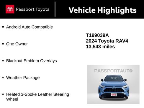 Certified 2024 Toyota RAV4 XSE image 15