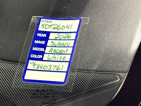 New 2026 Subaru Ascent Limited w/ Popular Package #2 image 26