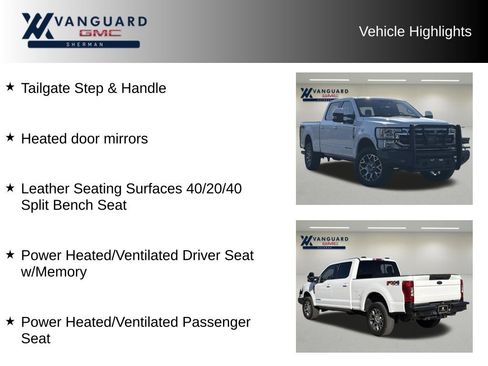 Used 2020 Ford F250 Lariat w/ Lariat Ultimate Package image 11