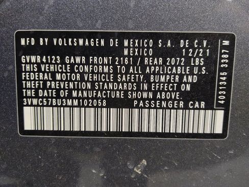 Used 2021 Volkswagen Jetta SE w/ SE Cold Weather Package image 33